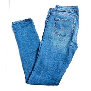 Med wash super skinny jeans